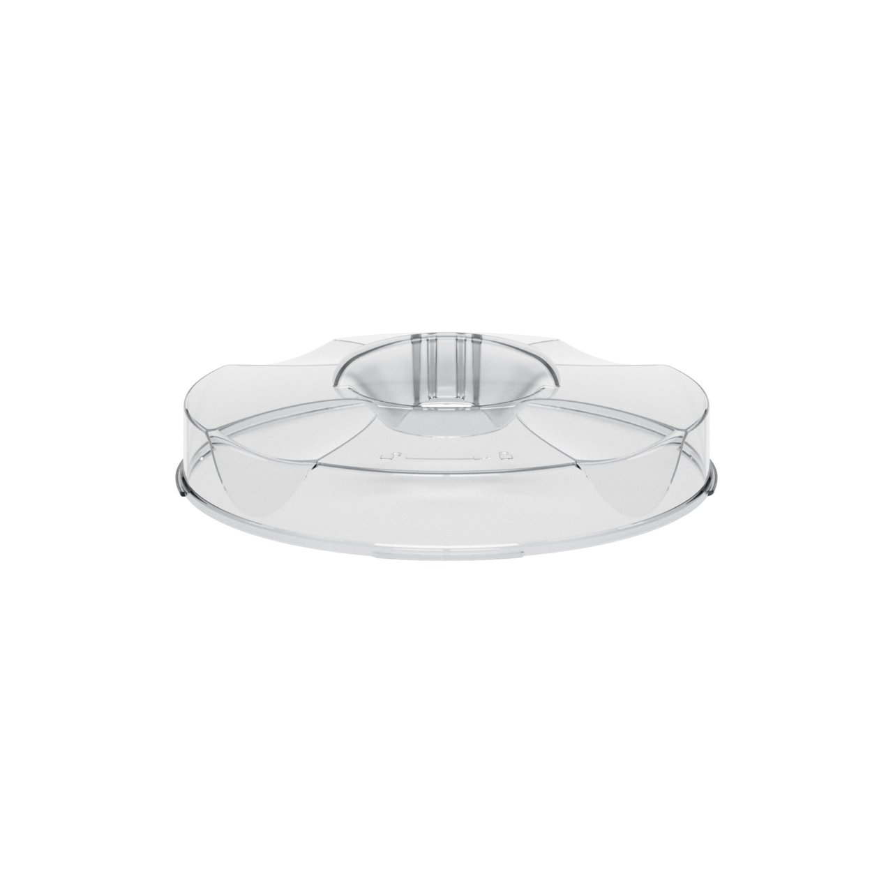 Transparent lid ice cream maker
