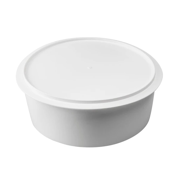 A white Dough lid