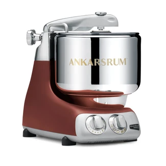 Ankarsrum Assistent Original in Rustic Maroon.