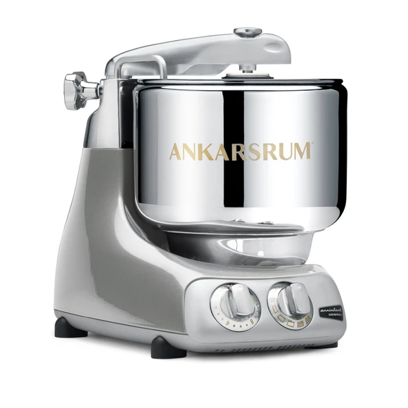 Ankarsrum Assistent Original in de kleur Jubilee Silver.