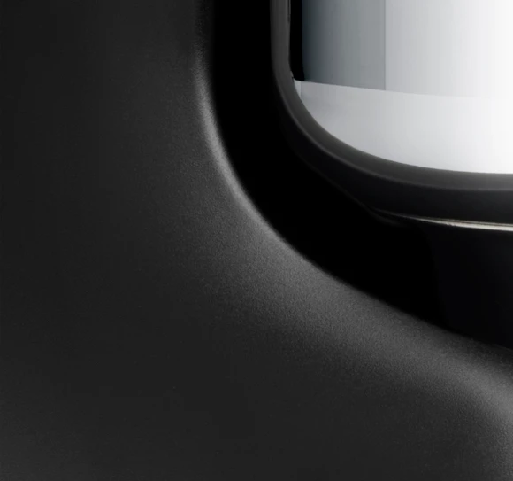 Close-up of the Ankarsrum Assistent Original in Black.