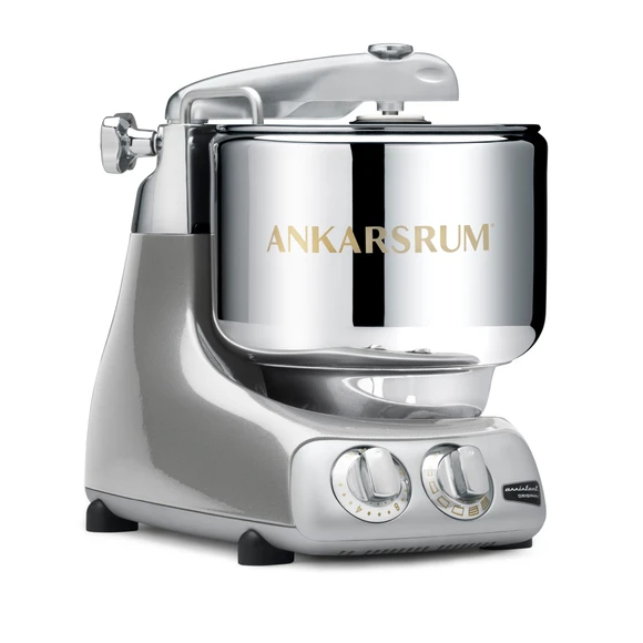 Ankarsrum Assistent Original in Jubilee Silver.