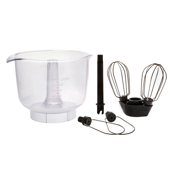 Ankarsrum Plastic Beater Bowl, Balloon Whisks and Cookie Beaters