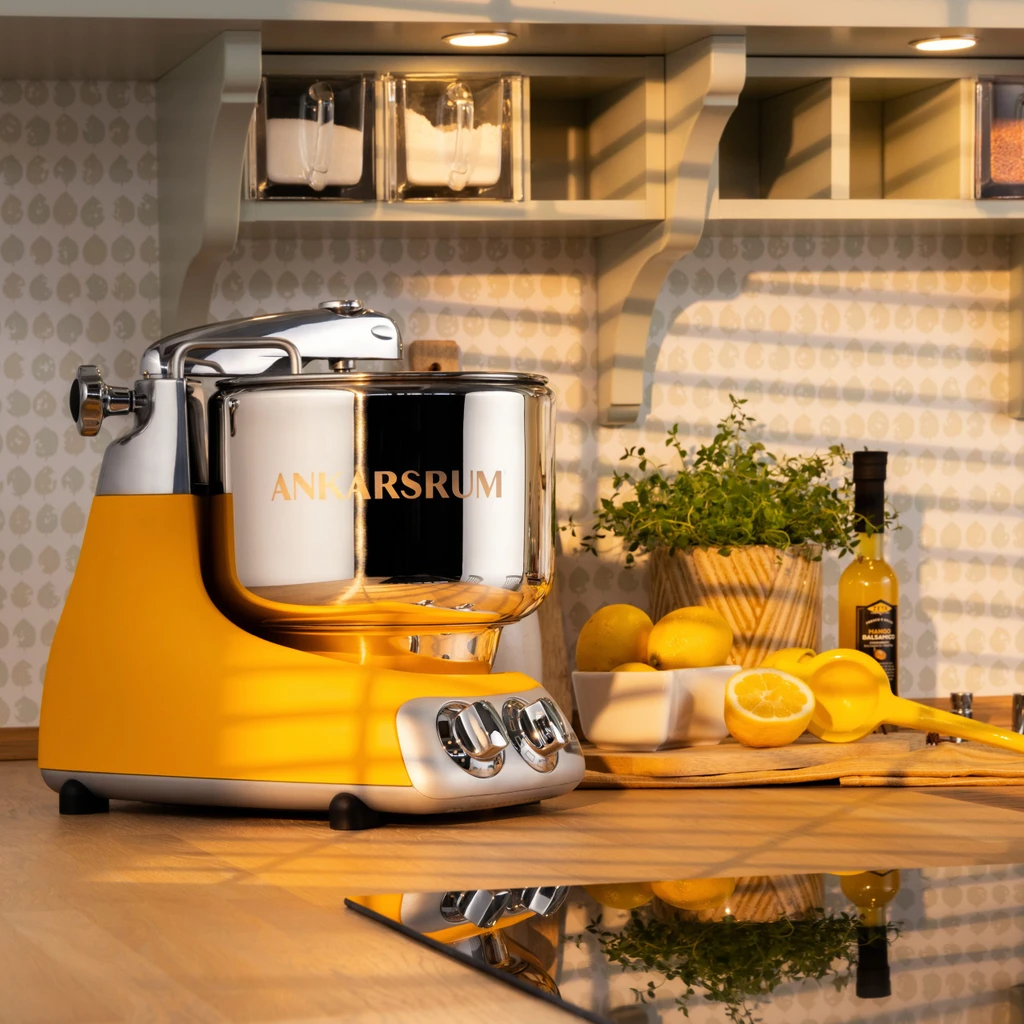 Ankarsrum Küchenmaschine Gelb