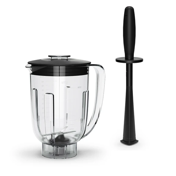 Blender med tamper.