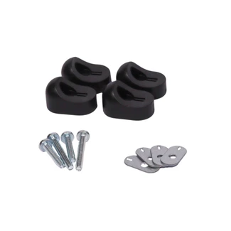 Four black feet and screws for the Assistent.